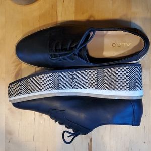ALDO platform oxfords with pattern